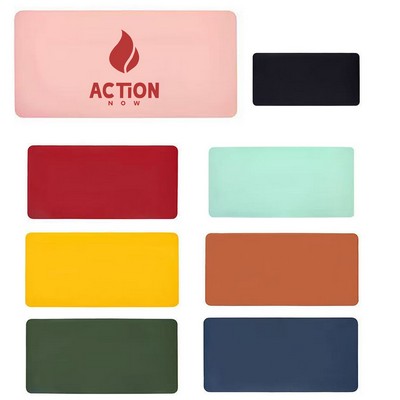 31.52''x15.76''Two-tone Desk Mat
