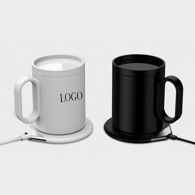 Wireless Charging Thermostat Coaster