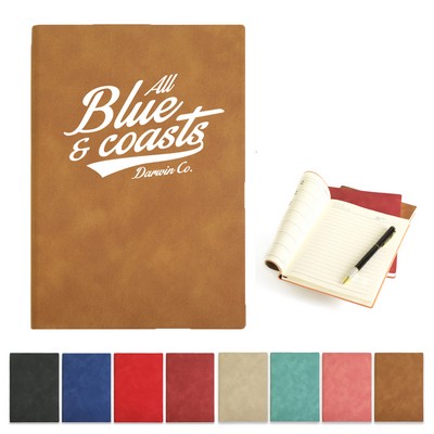 A5 Leather Office Notebook