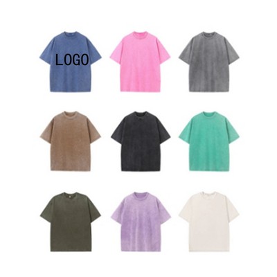 American Style Vintage Short-Sleeved T-Shirt