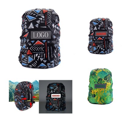 Reflective Waterproof School Bag Rain Cover (S, M, L)