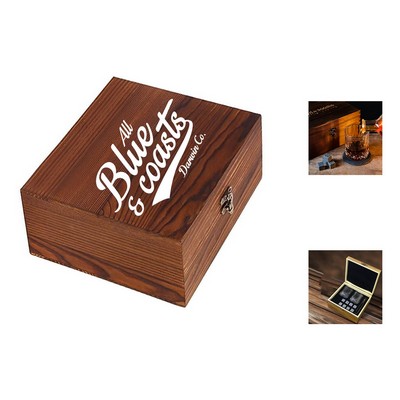 Granite Whiskey Glass Set Gift Box