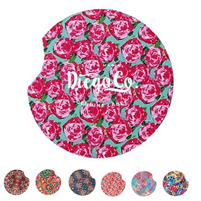 Stylish Neoprene Car Cup Coaster