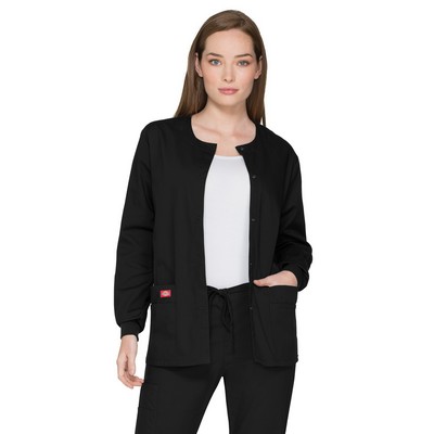 Dickies Medical - EDS Signature - Women's 5-Pocket Snap Front Warm-Up Jacket