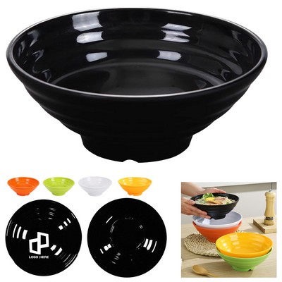 9.65" Plastic Noodles Food Bowl