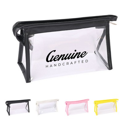 Clear Pencil and Toiletry Bag