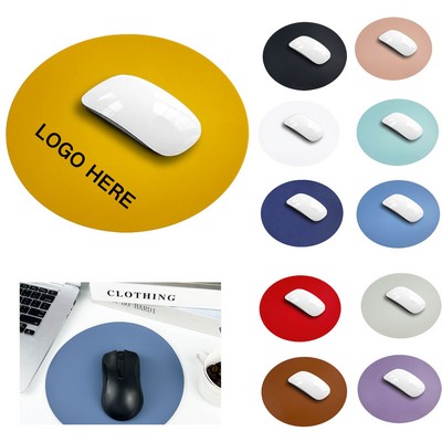 Round PU Mouse Pads