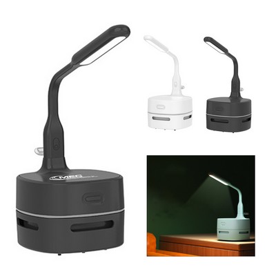 2" 1 Desk Vacuum Cleaner with LED Light