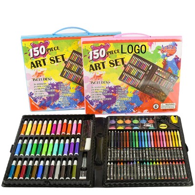 150 Piece Childrens Watercolor Pen Painting Set
