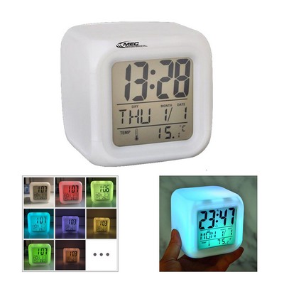 Digital Cube Alarm Clock