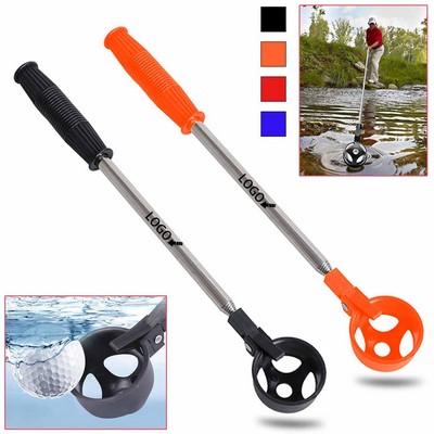 Telescopic Golf Ball Retriever With Secure Scoop Design