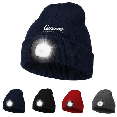 USB Rechargeable Light Beanie Hat