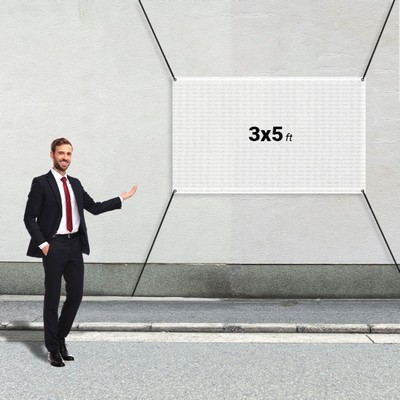 Custom 3' X 5' Mesh Banners