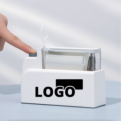 Portable And Refillable Dental Floss Pick Storage Container
