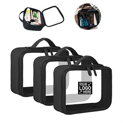 Clear PVC Toiletry Bag for Travel Essentials