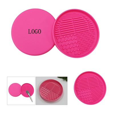 Silicone Makeup Brush Scrubber Pad