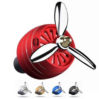 LED Light Fan Car Air Freshener