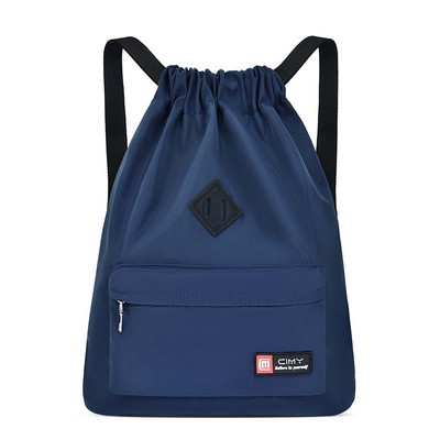 Waterproof Drawstring Sport Bag Sackpack Backpack