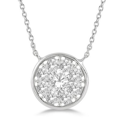 Jilco Inc Contemporary Diamond Necklace