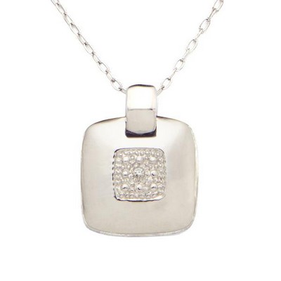 Jilco Inc Diamond Necklace - 0.01 Ct