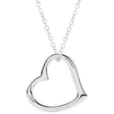 Jilco Inc Floating Heart Necklace