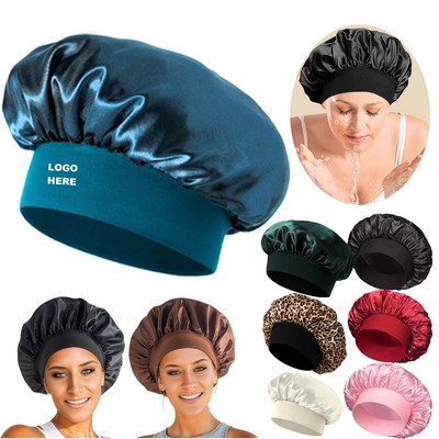 Personalized Night Cap Luxury Satin Sleep Cap Hair Protection Bonnet for Women
