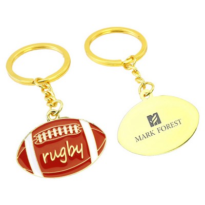 Rugby Keychain