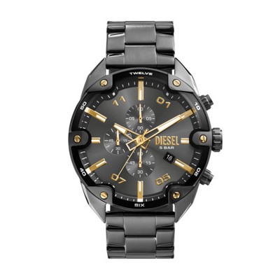 Diesel Spiked Chronograph Two-Tone Stainless Steel Watch