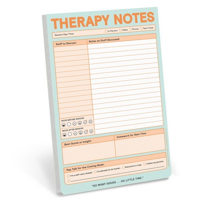 Therapy Notes Pad