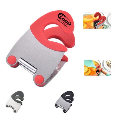 Kitchen Stainless Steel Silicone Anti-Scalding Clip