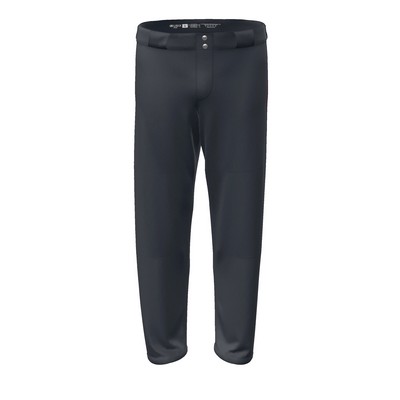 10 Oz. Polyester Men's Wide Leg Baseball Pants