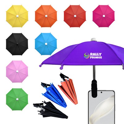 Portable Phone Sunshade Umbrella