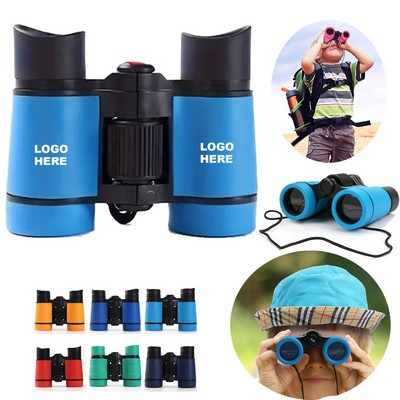Custom Telescope Outdoor Adventure Toy Bird Watching Binoculars Kids Explorer Binoculars