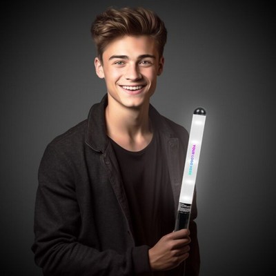 White LED Sparkle Patrol Wand(Full Color)