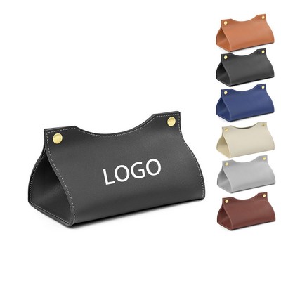 PU Leather Tissue Box Cover