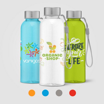 Skye - 17 oz. RPET Water Bottle with Wrist Strap - Full-Color Inkjet