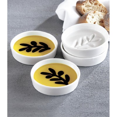Jeanne Fitz Olive Oil And Balsamic Vinegar 4Pc Dipping Set