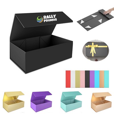 Gift Box with Magnetic Closure Lid