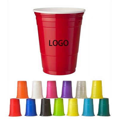 16 Oz. Reusable Plastic Party Solo Cup
