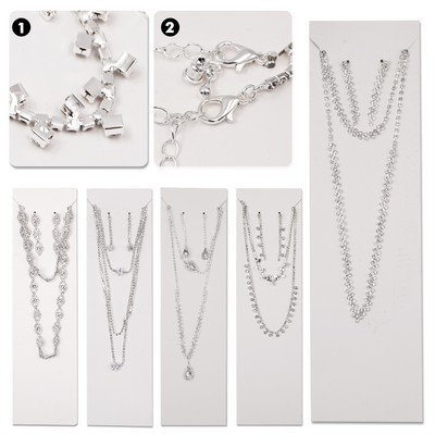 Crystal Necklace, Earring, and Bracelet Set