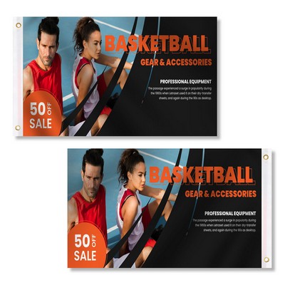 Polyester Flag with Double Side Printing