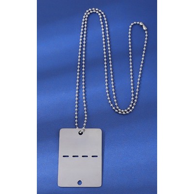 Tag Necklace