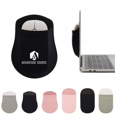 Self-Adhesive Computer Mouse Pad Storage Bag with No-Trace Elasticity