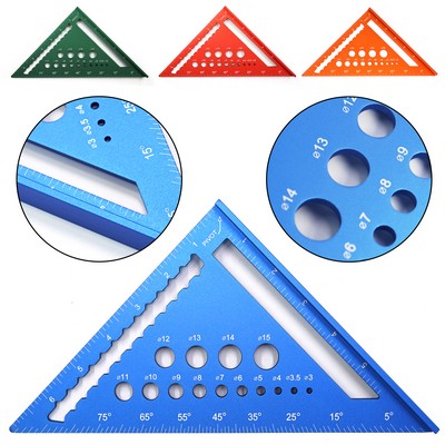 Carpenters 7" Aluminum Rafter Square