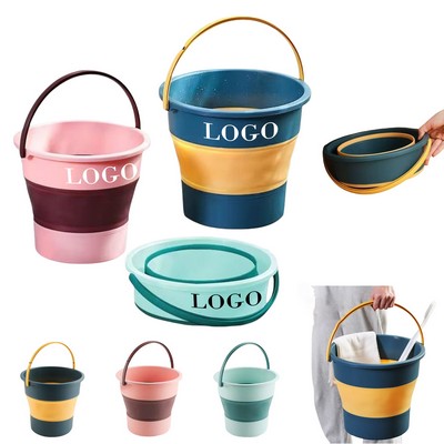 4.5L Plastic Foldable Water Bucket