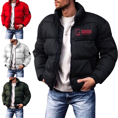 Full Zipper Winter Coat