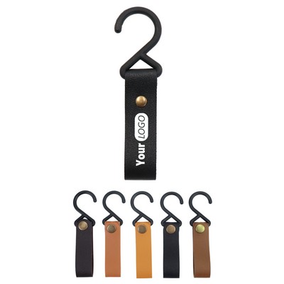 Leather Straps with Hooks