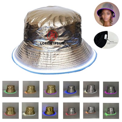 Durable Light Up Bucket LED Hat