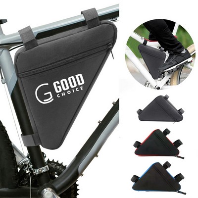 Bike Front Rack Frame Triangle Bag