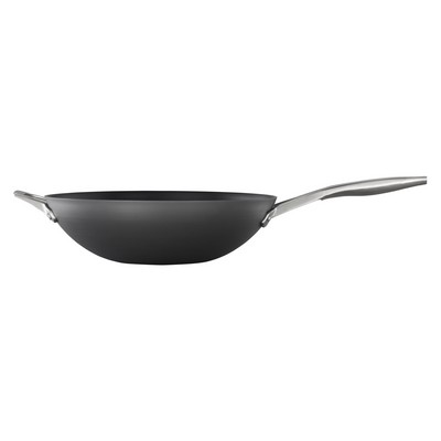 Calphalon Premier Hard-Anodized Nonstick 13" Flat Wok